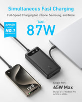 Anker Power Bank Usb Cable 20000 - 65W